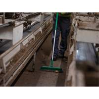 T&ecirc;te de balai-brosse, Crins Fin/Ferme, 16-1/2", Polyester/Polypropyl&egrave;ne, Vert Cam Industrial