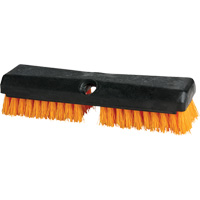 Brosse de nettoyage, 10" l, Soies Polypropyl&egrave;ne, Noir/Rouge Cam Industrial