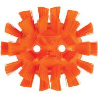 Brosse UST pour cuves, Soies Ferme, Longueur de 7-1/2", Orange Cam Industrial