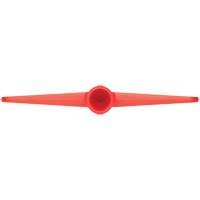 Table & Floor Scraper, Red, 9-3/5" W x 1-1/5" L Cam Industrial