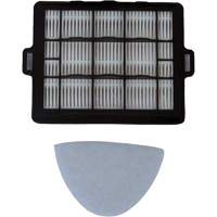 Ensemble de pr&eacute;filtre HEPA pour moteur et filtre d'&eacute;chappement en mousse pour aspirateur sac-&agrave;-dos Ergo et Ergo Pro Cam Industrial