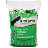 Pine Sweep Biodegradable Sweeping Compound, Bag, 44 lbs. (20 kg) Cam Industrial