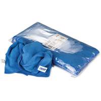 Dusting and Cleaning Cloth, Microfibre, Blue Cam Industrial
