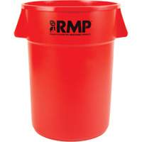 Garbage Bin, Polyethylene, 44 US gal. Cam Industrial