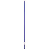 Handle, Broom/Brush/Dust Mop/Pad Holder/Scraper/Squeegee/Wet Mop, Purple, Telescopic, 62" - 109-2/5" L Cam Industrial