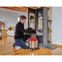 Cordless Ash Vacuum (Tool Only), 18 V, 4 gal. Capacity Cam Industrial