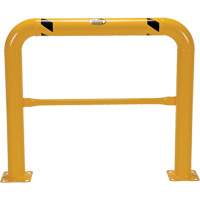 High Profile Machinery Guards, 4' W x 3.5' H, Yellow Cam Industrial