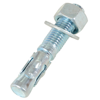 Wedge Bolt Anchor, Zinc Plated, 3/4" x 4-1/4" Cam Industrial