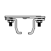 Ceiling Mount Curtain Partition Track Splicer Cam Industrial