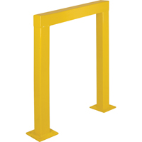 Safety Guards, 3' W x 3.5' H, Yellow Cam Industrial