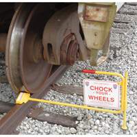 Flag Rail Chock Cam Industrial