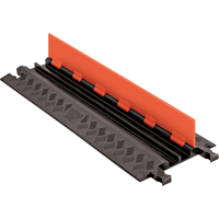 Protecteur de c&acirc;ble &agrave; profil bas Guard Dog, 2 canaux, 36" lo x 11,94" la x 1,25" h Cam Industrial