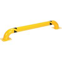 Low Profile Rack Guard, 5.3' W x 0.74' H, Yellow Cam Industrial