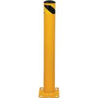 Butoir, Acier, 36" h x 4-1/2" la, Jaune Cam Industrial