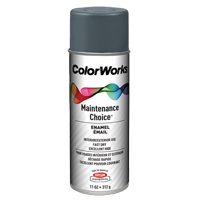 Maintenance Choice Enamel, Dark Machinery Grey, Gloss, 11 oz., Aerosol Can Cam Industrial