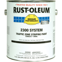 2300 System Traffic Zone Striping Paint, Yellow, Gallon Cam Industrial