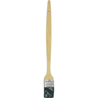 Radiator Paint Brush, Bristle, Wood Handle, 2" Width Cam Industrial