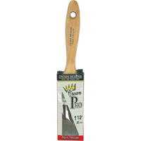 Straight Pro Paint Brush, Poly/Nylon, Wood Handle, 1-1/2" Width Cam Industrial