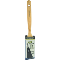 Crown Pro Straight Paint Brush, Bristle, Wood Handle, 1-1/2" Width Cam Industrial