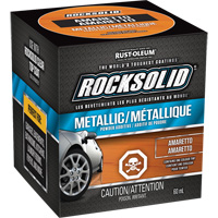 Additifs de poudre m&eacute;tallique RockSolid, 60 ml, Bouteille, Amaretto Cam Industrial