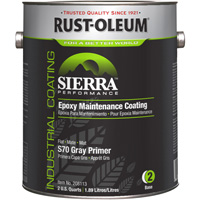 Appr&ecirc;t acrylique &eacute;poxydique &agrave; base d'eau Sierra Performance S70/S71, Gallon, Gris Cam Industrial