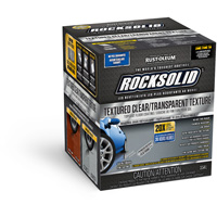 Couche de finition RockSolid, Satin/Textur&eacute;, Transparent Cam Industrial