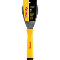 Premium Bent Pole Scraper, Stainless Steel Blade, 3" Wide, Plastic Handle Cam Industrial