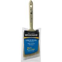 Pinceau &agrave; angle Weekender, Polyester, Manche Plastique, Largeur de 2-1/2" Cam Industrial
