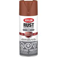 Rust Protector&reg; Enamel Paint, Red Oxide Primer, Very Flat, 12 oz., Aerosol Can Cam Industrial