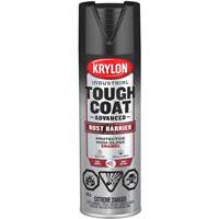 Tough Coat&reg; Advanced Paint with Rust Barrier Technology, Black, High-Gloss, 425 g, Aerosol Can Cam Industrial