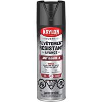 Tough Coat&reg; Advanced Paint with Rust Barrier Technology, Black, High-Gloss, 425 g, Aerosol Can Cam Industrial