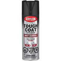 Tough Coat&reg; Advanced Paint with Rust Barrier Technology, Black, Semi-Gloss, 425 g, Aerosol Can Cam Industrial