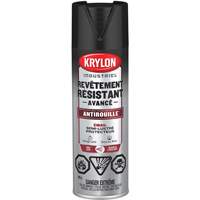 Tough Coat&reg; Advanced Paint with Rust Barrier Technology, Black, Semi-Gloss, 425 g, Aerosol Can Cam Industrial