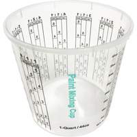 Plastic Paint Mixing Cup, 1.25 Litres Cam Industrial