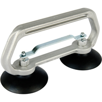 Appareils &agrave; ventouses - Ventouse double industrielle, 50 lb Capacit&eacute;, 4", Barre &agrave; tirer, 10" Longueur de la manche Cam Industrial