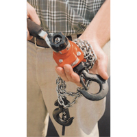 Series 602 Mini Ratchet Lever Hoist, 5' Lift, 550 lbs. (0.275 tons) Capacity, Steel Chain Cam Industrial