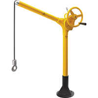 Tall Industrial Lifting Device with Bolt-Down Base, 500 lbs. (0.25 tons) Capacity Cam Industrial