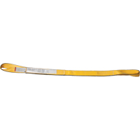 &eacute;lingues de levage en nylon, Pli Simple, Oeillets renvers&eacute;s, Type 4, 1" la x 3' lo, Limite de charge verticale 1600 lb Cam Industrial