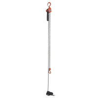 Mini Lever Hoist, 15' Lift, 500 lbs. (0.25 tons) Capacity, Steel Chain Cam Industrial