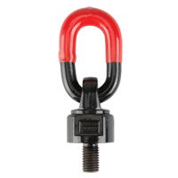 Anneaux de treuil de levage pivotant, 1/4", Longueur du filetage 13 mm, Acier alli&eacute; Cam Industrial