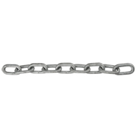 Chaîne &agrave; maillon droit, Acier &agrave; faible teneur en carbone, 1/8" x 1000' (304,8 m) l, Calibre 30, Charge d'utilisation 400 lb (0,2 tonne) Cam Industrial