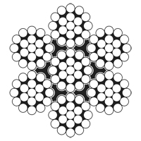 C&acirc;ble m&eacute;tallique, 100' (30,5 m) x 3/32", 1000 lb (0,5 tonne), Galvanis&eacute; Cam Industrial