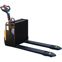 Fully Powered Electric Pallet Truck, 4500 lbs. Cap., 48" L x 30.25" W Cam Industrial