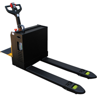 Fully Powered Electric Pallet Truck With  Stand-On Platform, 4500 lbs. Cap., 48" L x 30.25" W Cam Industrial
