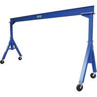 Adjustable Height Gantry Crane, 15' L, 4000 lbs. (2 tons) Capacity Cam Industrial