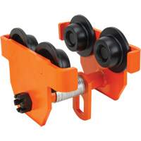 Adjustable Trolley with Safety Plates, 10000 lbs. (5 tons) Cam Industrial