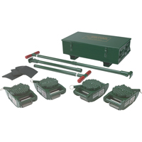 Machine Roller Kit, 15 tons Capacity Cam Industrial