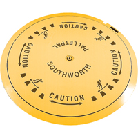 Disques tournant au profil bas Cam Industrial