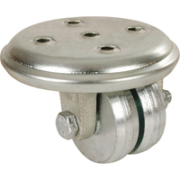 Low Level Casters, Swivel, 2" (51 mm), Cast Iron, 600 lbs. (272 kg.) Cam Industrial