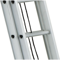 Industrial Heavy-Duty Straight Ladders, 8', Aluminum, 300 lbs., CSA Grade 1A Cam Industrial